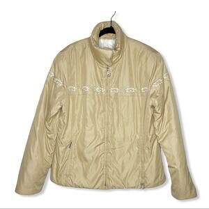BOGNER / tan down puffer ski coat / 10